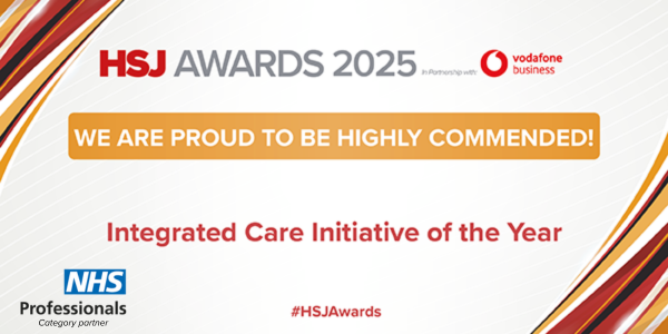 HSJ award certificate